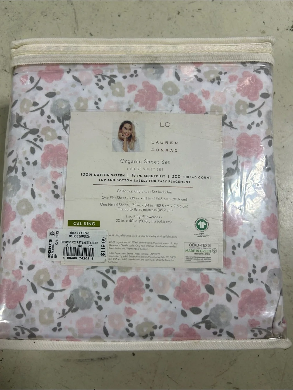 Lauren Conrad Organic Sheet Set